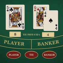 HeroSpin - Jeu de table Baccarat - Limites élevées